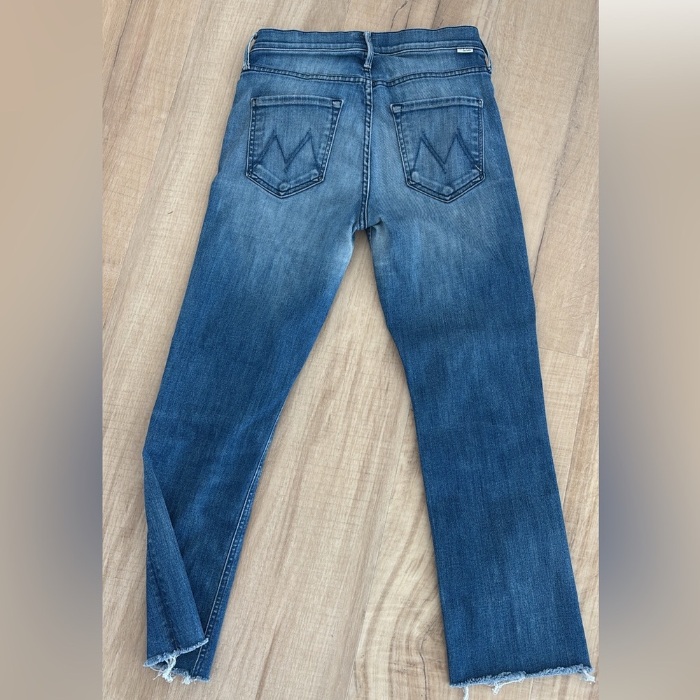 Mother the Mid Rise Dazzler Crop Fray Jean - Picture 5 of 5